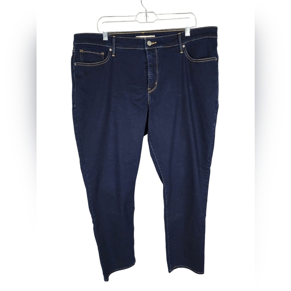 Levi's Plus Size 311 Shaping Skinny mid rise blue jeans 24W NEW
